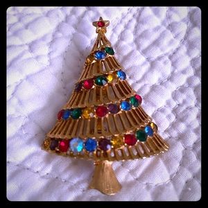 Christmas Tree Brooch